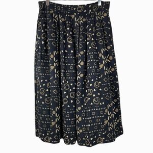 Maggie Lawrence Collection Midi Skirt Sz L
